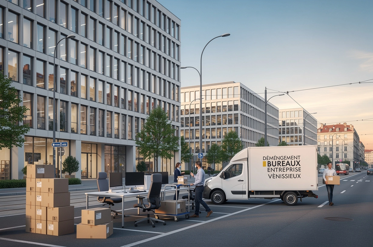 Déménagement Bureaux Entreprise Venissieux